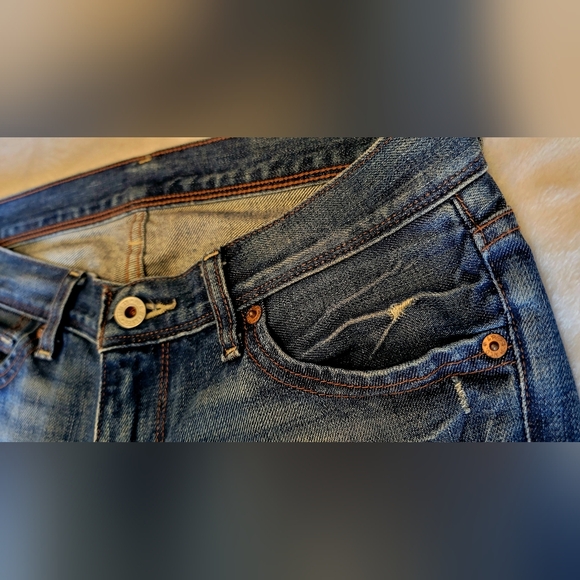 Vintage Polo Ralph Lauren Maddy Torn Jeans Y2K Great Condition Floral Design S27 - Picture 8 of 14